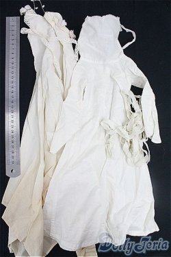 画像2: SD13G/OF:衣装セット　白　生成り系/1/3　60ｃｍ　BJD　MJD　衣装　ドール用 I-25-10-05-254-KD-ZI