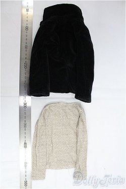 画像2: SD/OF:アウター+長袖/1/3　60ｃｍ　BJD　MJD　衣装　ドール用 I-25-10-26-173-KD-ZI