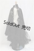 SD13G/OF:マント+黒レースオーバースカート/1/3　60ｃｍ　BJD　MJD　衣装　ドール用 I-25-10-26-145-KD-ZI