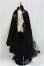 画像1: SD13G/OF:マント+黒レースオーバースカート/1/3　60ｃｍ　BJD　MJD　衣装　ドール用 I-25-10-26-145-KD-ZI (1)