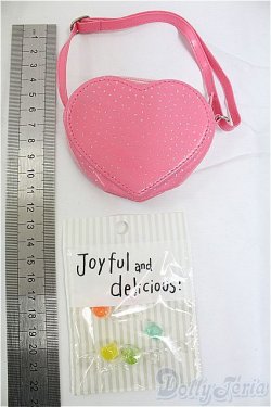 画像2: MDD/OF:ハートクリアバッグ(ピンク)＆キャンディーセット/0 I-25-10-26-128-KD-ZI