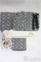 SDM＆MSD/OF:Baroque様製着物/1/4　40ｃｍ　BJD　MJD　衣装　ドール用 I-25-10-12-019-KD-ZI