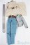 画像2: SDM＆MSD/OF:衣装セット　VOLKS/1/4　40ｃｍ　BJD　MJD　衣装　ドール用 I-25-10-12-053-KD-ZI (2)