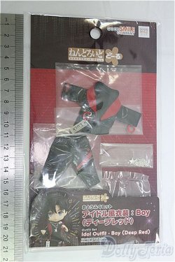 画像2: ねんどろいどどーる おようふくセット　アイドル風衣装　ディープレッド/1/12サイズ　ドール用 I-25-10-12-121-KD-ZI
