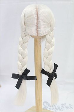 画像2: 6-7inch/ウィッグ　三つ編み/インチ　BJD　MJD　ドール用 I-25-10-12-093-KD-ZI