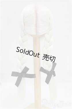 画像2: 6-7inch/ウィッグ　三つ編み/インチ　BJD　MJD　ドール用 I-25-10-12-093-KD-ZI