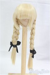 6-7inch/ウィッグ　三つ編み/インチ　BJD　MJD　ドール用 I-25-10-12-094-KD-ZI