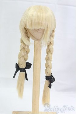画像1: 6-7inch/ウィッグ　三つ編み/インチ　BJD　MJD　ドール用 I-25-10-12-094-KD-ZI