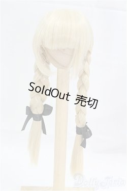 画像1: 6-7inch/ウィッグ　三つ編み/インチ　BJD　MJD　ドール用 I-25-10-12-094-KD-ZI
