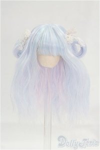 3.5inch-4inch/ウィッグ　MIMIEL様/インチ　BJD　MJD　ドール用 I-25-10-12-083-KD-ZI