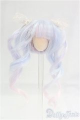 3.5inch-4inch/ウィッグ　MIMIEL様/インチ　BJD　MJD　ドール用 I-25-10-12-079-KD-ZI