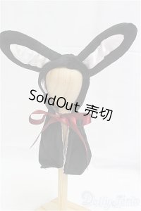 幼SD/OF:アウター　うさ耳ケープ/1/6　30ｃｍ　BJD　MJD　衣装　ドール用 I-25-10-19-078-KD-ZI