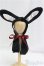 画像1: 幼SD/OF:アウター　うさ耳ケープ/1/6　30ｃｍ　BJD　MJD　衣装　ドール用 I-25-10-19-078-KD-ZI (1)