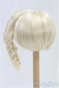 画像2: 9-10inch/ウィッグ　DOLKセレクト　サイドテールヘア/インチ　BJD　MJD　ドール用 I-25-10-19-085-KD-ZI