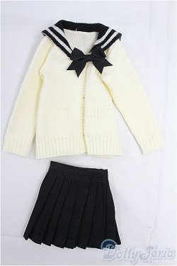 画像1: SDM＆MSD/OF:衣装セット　セーラー　制服/1/4　40ｃｍ　BJD　MJD　衣装　ドール用 I-25-10-19-105-KD-ZI
