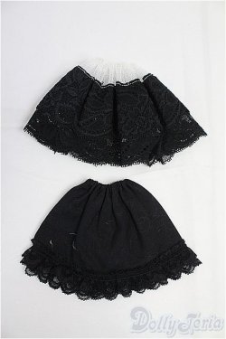 画像1: 幼SD/OF:スカート　パニエ2点/1/6　30ｃｍ　BJD　MJD　衣装　ドール用 I-25-10-19-136-KD-ZI