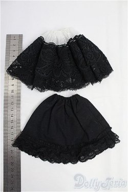 画像2: 幼SD/OF:スカート　パニエ2点/1/6　30ｃｍ　BJD　MJD　衣装　ドール用 I-25-10-19-136-KD-ZI