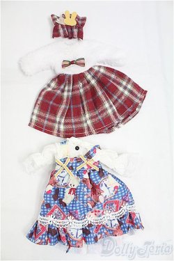 画像1: 幼SD/OF:ワンピース/1/6　30ｃｍ　BJD　MJD　衣装　ドール用 I-25-10-19-124-KD-ZI