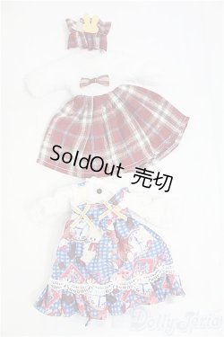 画像1: 幼SD/OF:ワンピース/1/6　30ｃｍ　BJD　MJD　衣装　ドール用 I-25-10-19-124-KD-ZI