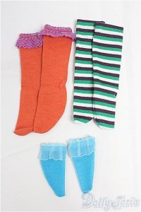 幼SD/OF:靴下/1/6　30ｃｍ　BJD　MJD　衣装　ドール用 I-25-10-19-117-KD-ZI