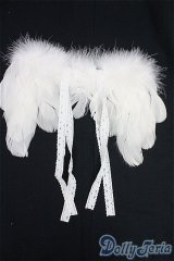 SDM＆MSD/OF:小物　天使の羽/1/4　40ｃｍ　BJD　MJD　衣装　ドール用 I-25-10-19-113-KD-ZI