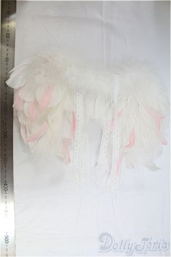 画像2: SDM＆MSD/OF:小物　天使の羽/1/4　40ｃｍ　BJD　MJD　衣装　ドール用 I-25-10-12-298-KD-ZI