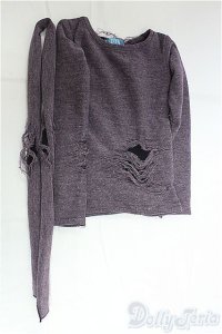 SD17B/OF:トップス　LUTS/1/3　70ｃｍ　BJD　MJD　衣装　ドール用 I-25-10-12-286-KD-ZI