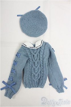 画像1: DD/OF ニットトップス&ベレー帽  I-25-10-26-061-KD-ZI