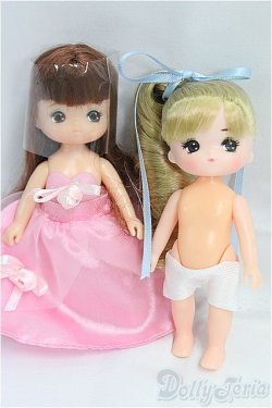 画像1: リカちゃんふたごのいもうと/フレンド 2体セット/BJD 球体関節人形 I-25-10-26-328-KD-ZI