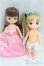 画像1: リカちゃんふたごのいもうと/フレンド 2体セット/BJD 球体関節人形 I-25-10-26-328-KD-ZI (1)