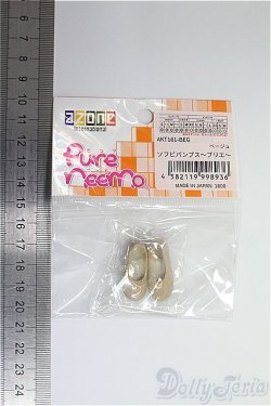 画像2: azoneピュアニーモ/OF:1/6サイズドール　靴ソフビパンプス/0 I-25-11-02-187-KD-ZI