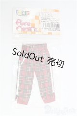 azoneピュアニーモ/OF:23cmサイズドール　衣装スタッズチェックパンツ/0 I-25-11-02-183-KD-ZI