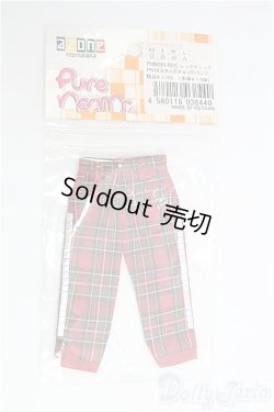 画像1: azoneピュアニーモ/OF:23cmサイズドール　衣装スタッズチェックパンツ/0 I-25-11-02-183-KD-ZI