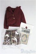 22cmサイズドール/OF:衣装　制服　本セット/0 I-25-11-02-190-KD-ZI