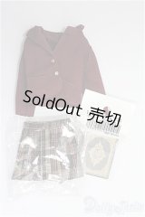 22cmサイズドール/OF:衣装　制服　本セット/0 I-25-11-02-190-KD-ZI