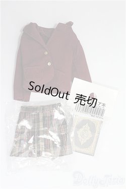 画像1: 22cmサイズドール/OF:衣装　制服　本セット/0 I-25-11-02-190-KD-ZI