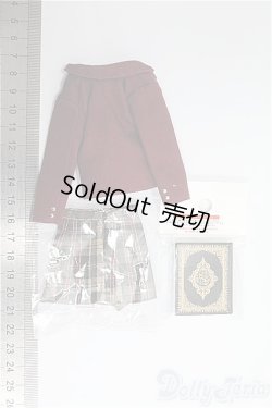 画像2: 22cmサイズドール/OF:衣装　制服　本セット/0 I-25-11-02-190-KD-ZI