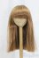 画像1: 9-10inch/ウィッグ/インチ　BJD　MJD　ドール用 I-25-12-21-062-KD-ZI (1)