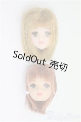 ジェニーフレンド/ヘッドのみ2点（エリーゼ・たまき）/BJD　球体関節人形 I-25-11-02-282-KD-ZI