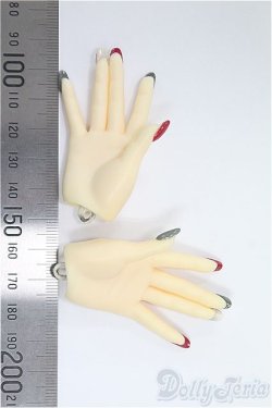 画像2: SDGr女の子用ハンドパーツ:SDGr-H-02（ネイルカスタム/PSフェア肌）/0 I-25-11-02-270-KD-ZI