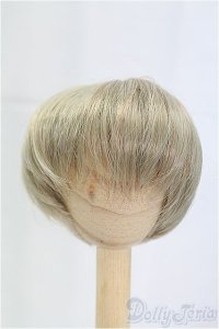 7-7.5inch/ウィッグ/インチ　BJD　MJD　ドール用 I-25-11-02-266-KD-ZI