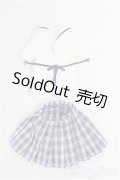 azoneピュアニーモ/OF:25cmサイズドール　衣装　PNM 白襟チェックセーラー服セット I-25-11-09-174-KD-ZI