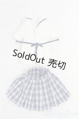 azoneピュアニーモ/OF:25cmサイズドール　衣装　PNM 白襟チェックセーラー服セット I-25-11-09-174-KD-ZI