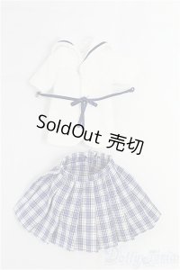 azoneピュアニーモ/OF:25cmサイズドール　衣装　PNM 白襟チェックセーラー服セット I-25-11-09-174-KD-ZI