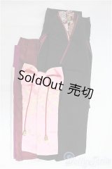 SD16Girl/OF:梅紫(着物):VOLKS製/1/3　60ｃｍ　BJD　MJD　衣装　ドール用 I-25-11-09-269-KD-ZI