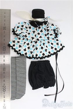 画像2: 幼SD/OF:ワンピース/1/6　30ｃｍ　BJD　MJD　衣装　ドール用 I-25-11-09-282-KD-ZI