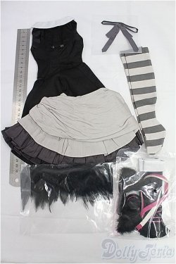 画像2: DDdy/OF:みう先輩のゴス風ドレスセット/0 I-25-11-16-021-KD-ZI