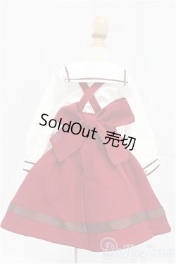 画像3: SDM/OF:ボルドーサスペンダーセット・ミニ/1/4　40ｃｍ　BJD　MJD　衣装　ドール用 I-25-11-16-033-KD-ZI