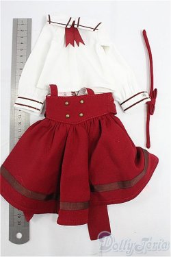 画像5: SDM/OF:ボルドーサスペンダーセット・ミニ/1/4　40ｃｍ　BJD　MJD　衣装　ドール用 I-25-11-16-033-KD-ZI