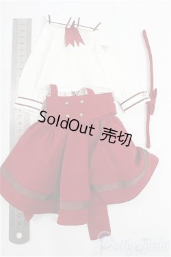 画像5: SDM/OF:ボルドーサスペンダーセット・ミニ/1/4　40ｃｍ　BJD　MJD　衣装　ドール用 I-25-11-16-033-KD-ZI